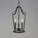 Maxim - 10423BK - Three Light Pendant - Arden - Black