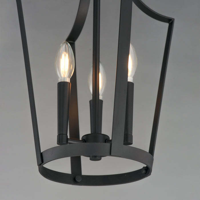 Maxim - 10423BK - Three Light Pendant - Arden - Black