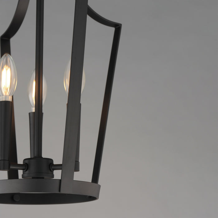 Maxim - 10423BK - Three Light Pendant - Arden - Black