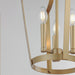 Maxim - 10423NAB - Three Light Pendant - Arden - Natural Aged Brass