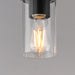 Maxim - 90281CLBK - One Light Pendant - Lateral - Black