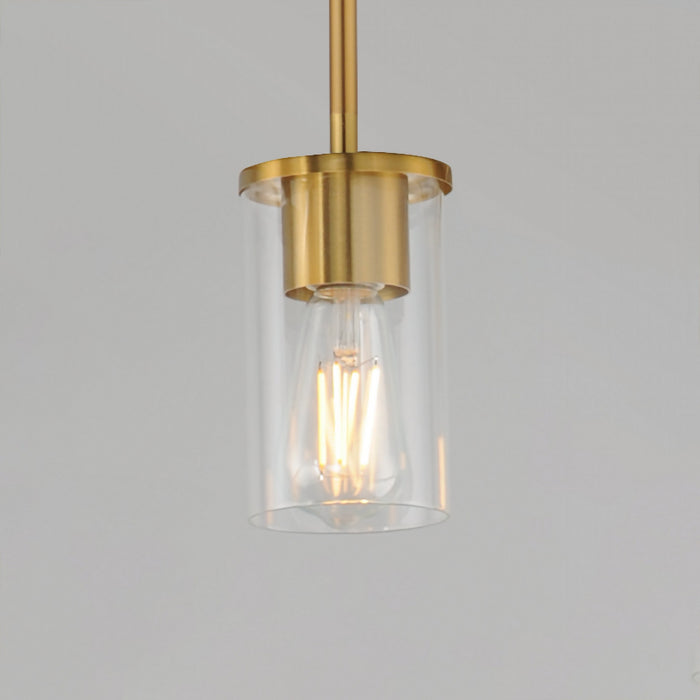 Maxim - 90281CLSBR - One Light Pendant - Lateral - Satin Brass