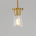 Maxim - 90281CLSBR - One Light Pendant - Lateral - Satin Brass