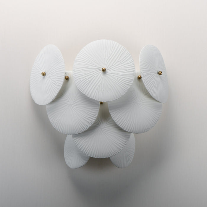 Maxim - 12820WTNAB - One Light Wall Sconce - Isla - Natural Aged Brass