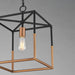 Maxim - 28621BKWBR - One Light Pendant - SoHo - Black/Weathered Brass
