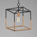 Maxim - 28621BKWBR - One Light Pendant - SoHo - Black/Weathered Brass