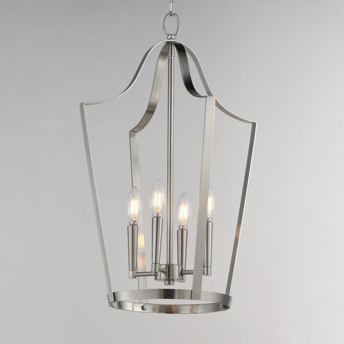 Maxim - 10424SN - Four Light Pendant - Arden - Satin Nickel