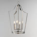 Maxim - 10424SN - Four Light Pendant - Arden - Satin Nickel
