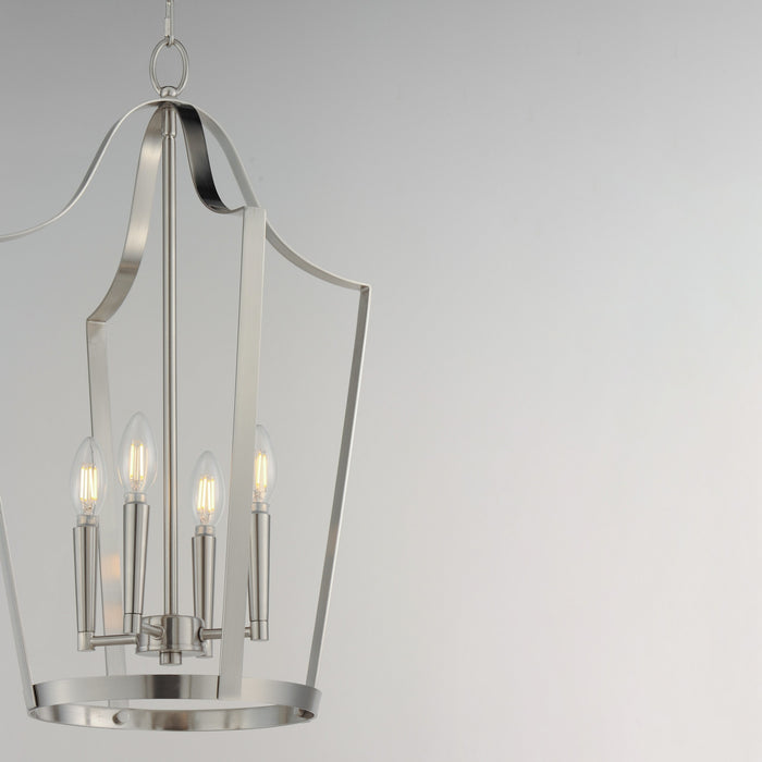 Maxim - 10424SN - Four Light Pendant - Arden - Satin Nickel