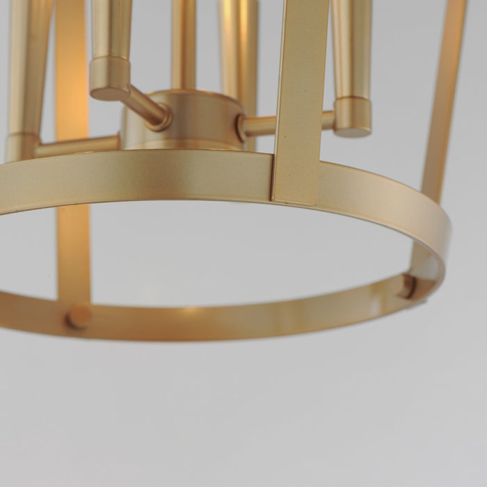 Maxim - 10424NAB - Four Light Pendant - Arden - Natural Aged Brass