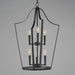 Maxim - 10426BK - Six Light Pendant - Arden - Black