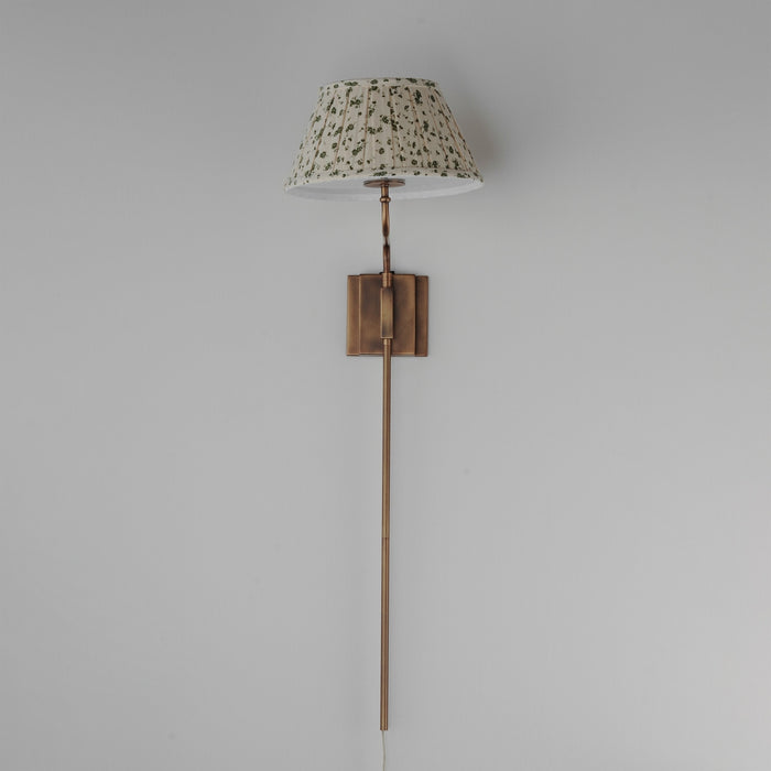 Maxim - 18410OWWBR - One Light Wall Sconce - Dunbridge - Weathered Brass