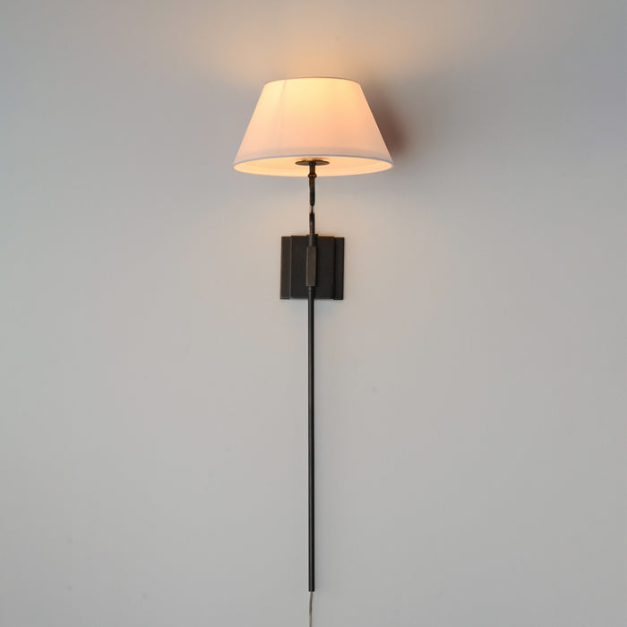 Maxim - 18410OFANB - One Light Wall Sconce - Dunbridge - Antique Bronze