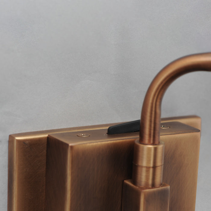 Maxim - 18410OFWBR - One Light Wall Sconce - Dunbridge - Weathered Brass