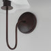 Maxim - 18100WTOI - One Light Wall Sconce - Saxon - Oil Rubbed Bronze