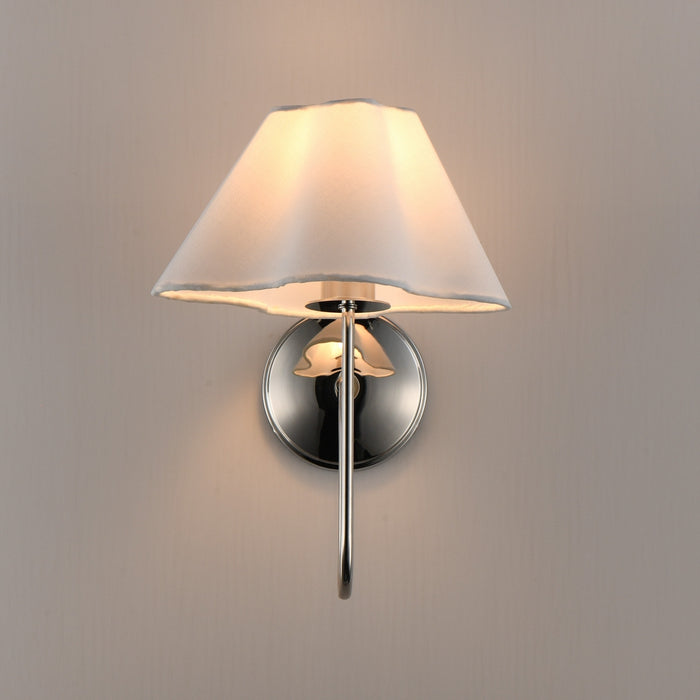 Maxim - 18100WTPN - One Light Wall Sconce - Saxon - Polished Nickel
