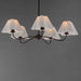 Maxim - 18105WTOI - Five Light Chandelier - Saxon - Oil Rubbed Bronze