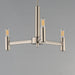 Maxim - 21363SN - Three Light Chandelier - Emana - Satin Nickel
