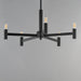 Maxim - 21365BK - Five Light Chandelier - Emana - Black