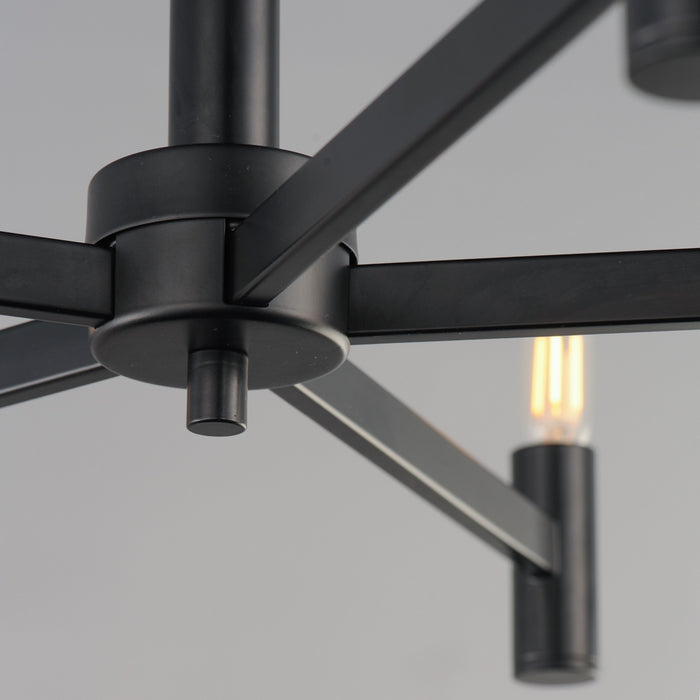 Maxim - 21365BK - Five Light Chandelier - Emana - Black