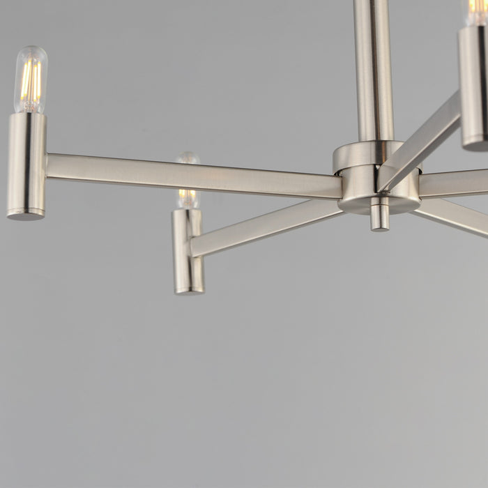 Maxim - 21365SN - Five Light Chandelier - Emana - Satin Nickel