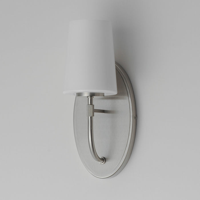 Maxim - 12691WTSN - One Light Wall Sconce - Durham - Satin Nickel