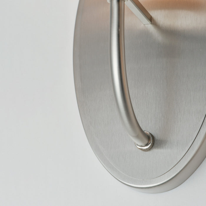 Maxim - 12691WTSN - One Light Wall Sconce - Durham - Satin Nickel