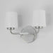 Maxim - 12692WTSN - Two Light Bath Vanity - Durham - Satin Nickel