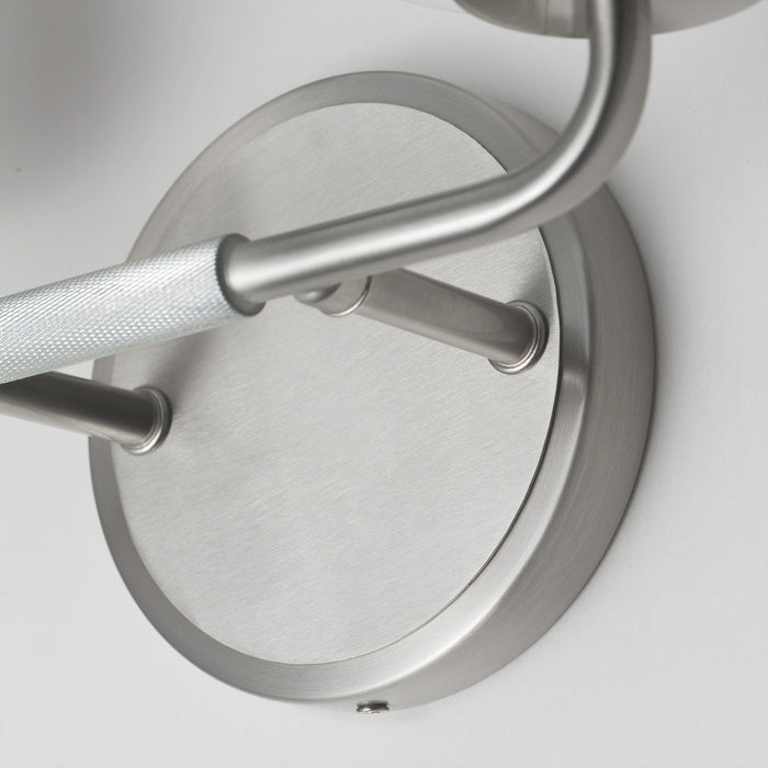 Maxim - 12692WTSN - Two Light Bath Vanity - Durham - Satin Nickel