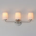 Maxim - 12693WTSN - Three Light Bath Vanity - Durham - Satin Nickel