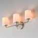 Maxim - 12693WTSN - Three Light Bath Vanity - Durham - Satin Nickel
