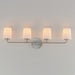 Maxim - 12694WTSN - Four Light Bath Vanity - Durham - Satin Nickel