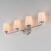 Maxim - 12694WTSN - Four Light Bath Vanity - Durham - Satin Nickel