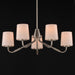 Maxim - 12696WTSN - Five Light Chandelier - Durham - Satin Nickel