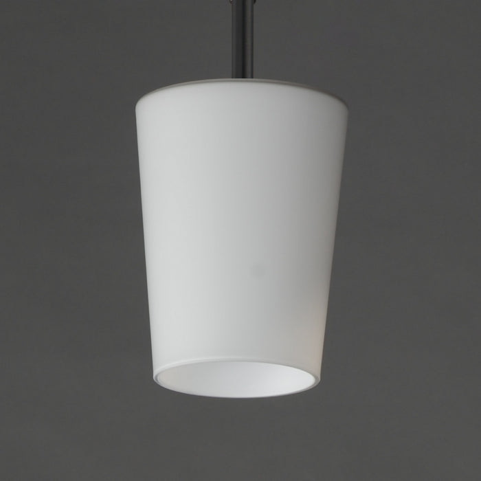 Maxim - 92691WTBK - One Light Pendant - Durham - Black
