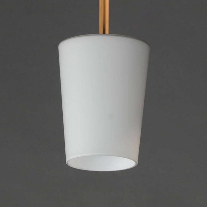 Maxim - 92691WTNAB - One Light Pendant - Durham - Natural Aged Brass