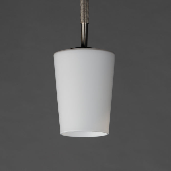 Maxim - 92691WTSN - One Light Pendant - Durham - Satin Nickel