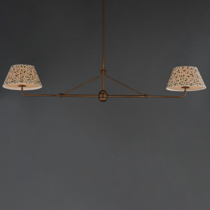 Maxim - 18412OWWBR - Two Light Pendant - Dunbridge - Weathered Brass