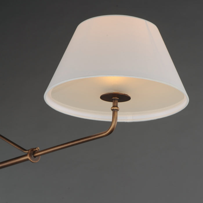 Maxim - 18412OFWBR - Two Light Pendant - Dunbridge - Weathered Brass