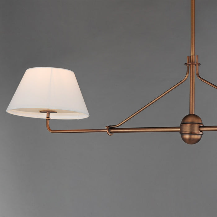 Maxim - 18412OFWBR - Two Light Pendant - Dunbridge - Weathered Brass