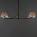 Maxim - 18414RBANB - Four Light Chandelier - Dunbridge - Antique Bronze