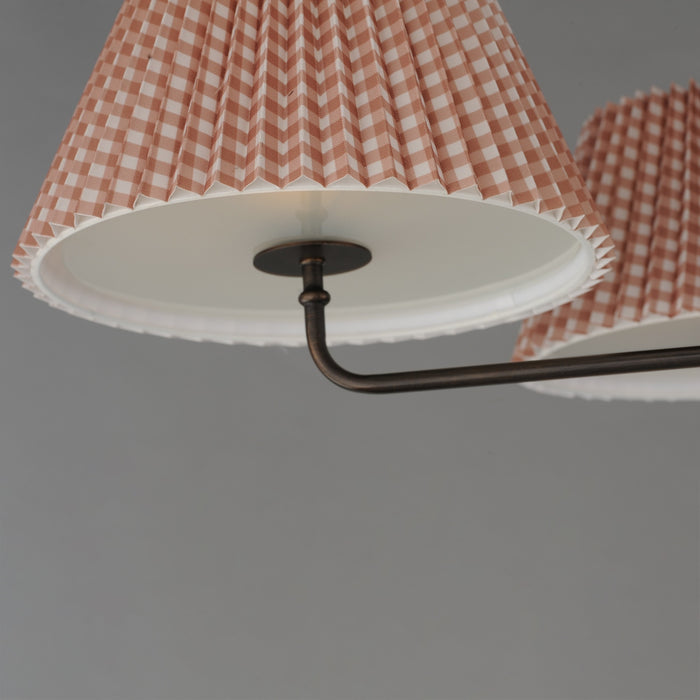 Maxim - 18414RBANB - Four Light Chandelier - Dunbridge - Antique Bronze