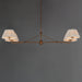 Maxim - 18414BWWBR - Four Light Chandelier - Dunbridge - Weathered Brass