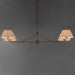 Maxim - 18414OWWBR - Four Light Chandelier - Dunbridge - Weathered Brass