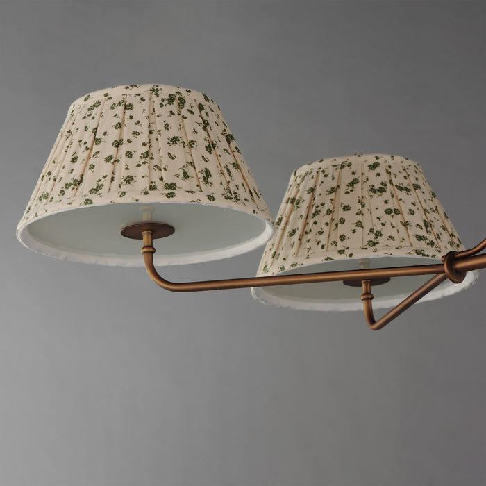 Maxim - 18414OWWBR - Four Light Chandelier - Dunbridge - Weathered Brass