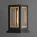 Maxim - 30050CLBKGLD - One Light Deck Lantern - Neoclass - Black / Gold