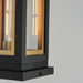 Maxim - 30050CLBKGLD - One Light Deck Lantern - Neoclass - Black / Gold