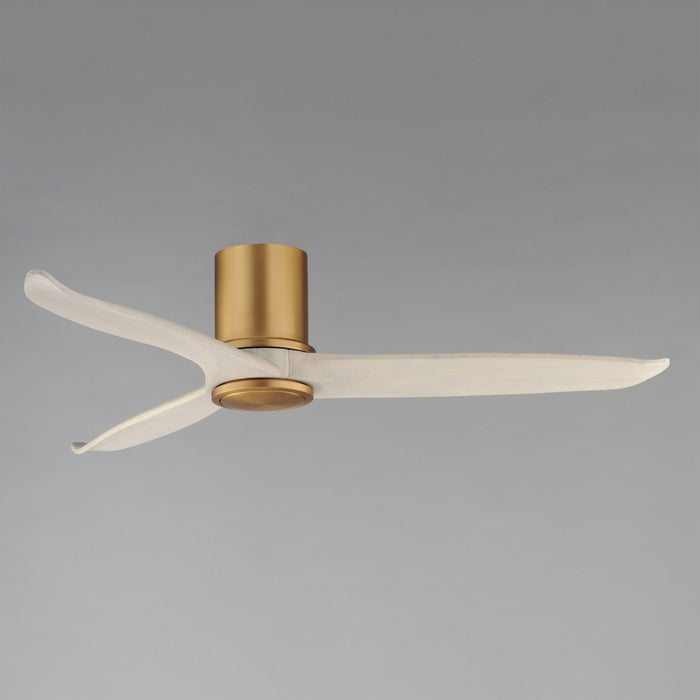 Maxim - 88830WTNABWWT - 52" Ceiling Fan - Woodwind - Natural Aged Brass