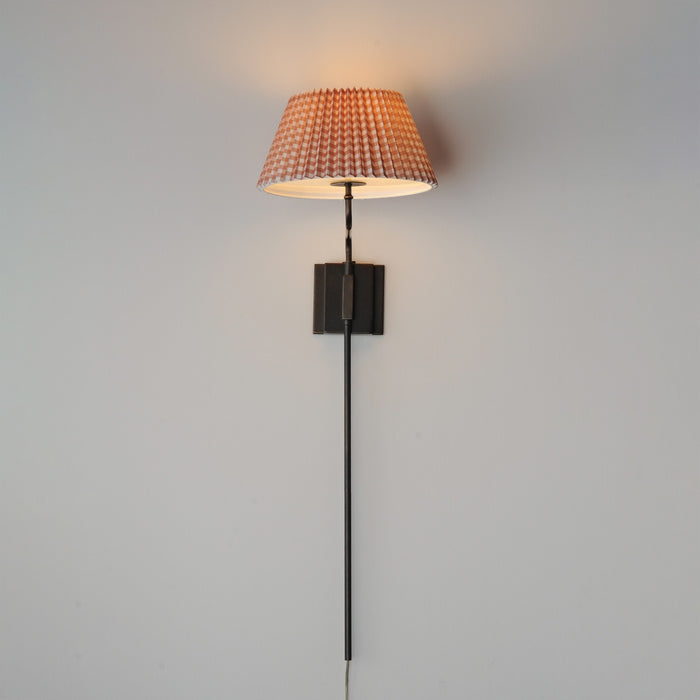 Maxim - 18410RBANB - One Light Wall Sconce - Dunbridge - Antique Bronze