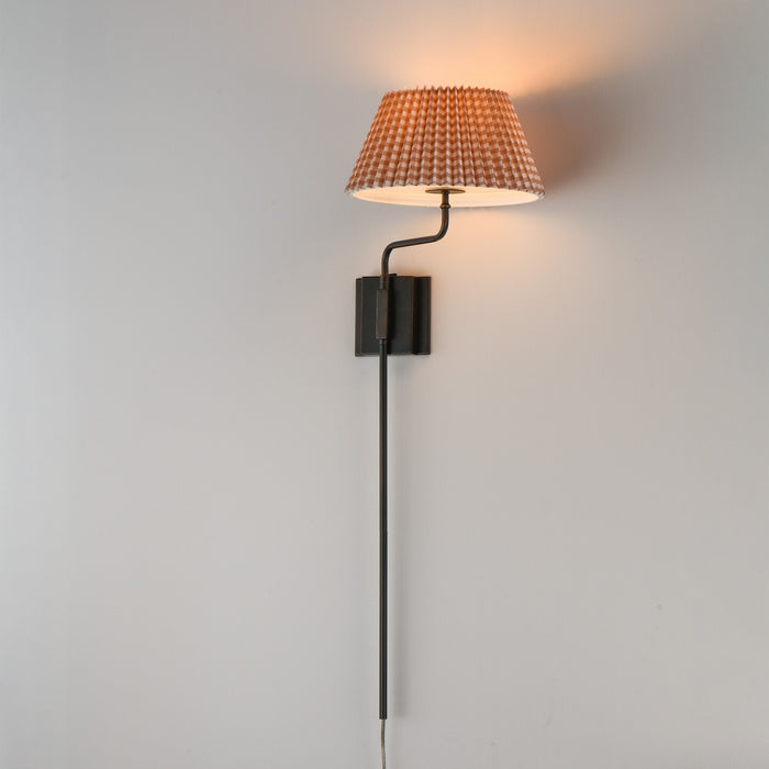 Maxim - 18410RBANB - One Light Wall Sconce - Dunbridge - Antique Bronze